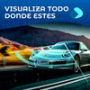 Kit Camara Espejo Retrovisor Tactil  Full Hd + Trasera Guia 6