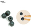 Puntas De Goma Practica Palillos De Bateria  X2 Vic Firth 0