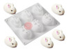 Moldes Silicona Conejitos Fondant Porcelana Pasta De Goma 0