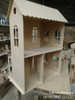 Casita De Muñecas En Fibrofacil De 5,5mm Para Armar 91x65x42 1