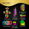 Combo Cotillon Luminoso Led Neon Fiesta Carioca 120 Personas 5 Combo Cotillon Luminoso Led Neon Fiesta Carioca 120 Personas 5