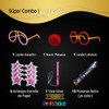 Combo Cotillon Luminoso Led Neon Fiesta Carioca 120 Personas 7 Combo Cotillon Luminoso Led Neon Fiesta Carioca 120 Personas 7