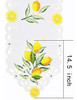 Simhomsen Bordado Mesa De Corredor De Limon Decoracion De 3