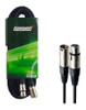 Pack X 5 Cable Dmx Micrófono Canon - Canon 10 Metros Lexsen. 1