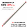 4 Resistencias Velas Horno Electrico 42cm + 8 Terminales 1
