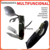Set De Camping Cubiertos Destapador Supervivencia + Regalo 3 Set De Camping Cubiertos Destapador Supervivencia + Regalo 3
