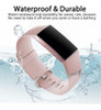 Malla Para Reloj Fitbit Charge 3 Y Charge 3 Se (rosa) 3