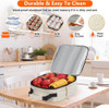 Bolso De Almuerzo Aislado Pequeño Blanco Refrigerable 4