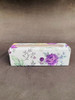 10 Cajas Para Macarons Estampado Flor Con Visor 2