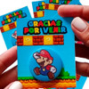 Mario Bros. Souvenirs Pines 38mm + Tarjeta X 30u 0