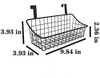 Cesta Lelecat Con Gancho Cesta De Almacenamiento De Rejilla, 2