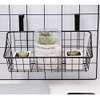 Cesta Lelecat Con Gancho Cesta De Almacenamiento De Rejilla, 3