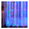 Cortina De Luces Cambiantes De 16 Colores Con Adaptador De C 3