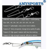 Pesca Accesorios Rodamientos Giratorios Alta Resistencia X25 1