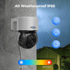 ~? Hiseeu [auto-tracking] Cámara De Seguridad 5mp Poe Ptz Al 4