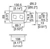 Bornera Para Bafle Porta Speakon / Canon Metalica Penn Elcom 2