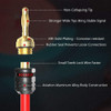 Rockrix Banana Tapones Para Cable De Altavoz, Resistentes A 2