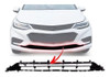 Parrilla Grilla Paragolpe Inferior Chevrolet Cruze 2017/ 0