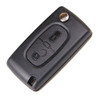Carcasa Llave Navaja Peugeot 407 2 Botones B01e 0