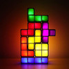 Luz Nocturna Para Niños, Veeki Apilable Led 7 Colores 3d Puz 0