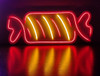 Cartel Neón Led Golosinas Caramelo 1
