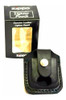 Estuche Zippo De Cuero Negro Modelo Lptbk Original 12ctas 4