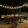 Guirnalda Luces Vintage X5mts 10 Portalamparas Rosca Común Feria Kermesse 3