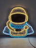 Cartel Neón Led Astronauta 70x66 Cm - Deco - Luminoso - Luz 1