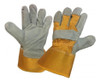Guantes Descarne Y Lona Amarillo P/ref 1