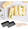 Juego De 6 Moldes Para Tartas Rectangulares Antiadherentes D 5