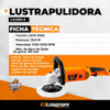 Pulidora Lustradora Autos Lusqtoff 1300w 180mm Lustrapulidor 2