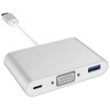 Cable Adaptador Usb-c A Usb 3.0 Vga Usb-c Mac Thunderbolt 3 0