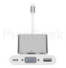 Cable Adaptador Usb-c A Usb 3.0 Vga Usb-c Mac Thunderbolt 3 3