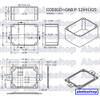 Pack 20x Gabinete 52mm X 41mm X 25mm Plastico Caja Estanco E 2