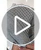 Amélie Home Manta De Punto Trenzado, Suave, 6