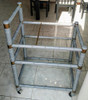 Mesa Ratona Portabotellas De Madera Y Vidrio 1