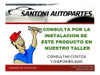 Pestillo Perilla Boton Traba Puerta Peugeot 504 Negra 2