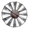 ~? Reloj De Molino De Viento Galvanizado De 24 Pulgadas Relo 0