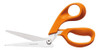 Tijeras Fiskars Razor Edge Naranja, 20cm, Con Deshilador 1
