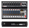 Consola Mixer Parquer Kt08m 8 Canales Efectos Usb Phantom 5