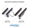 3 Tubo Portalaminas Planos Plantec Extensible 45-72cm Diam 7 2