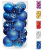 Bolas Para Arbol Navidad -packx 20u. De 8cm./azul 0 Bolas Para Arbol Navidad -packx 20u. De 8cm./azul 0