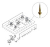 Termocupla Hornalla Cocina Ariston Hag60 2 Termocupla Hornalla Cocina Ariston Hag60 2