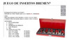 Kit Reparador Roscas Insertos Machos Mechas X 131 Pzs Bremen 2