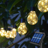 Janchs Solar String Lights Outdoor, 20 Bulbs 100 Led Hanging 0