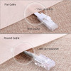 Cat 6 Ethernet Cable 30 Ft White - Flat Internet Network Lan 5