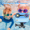 Cámara Acuática Hd Para Niños, Pantalla 6 Cm, Memoria 32 Gb, 1