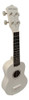 Ukelele Soprano Con Funda Hoffmann Blanco Mate 1
