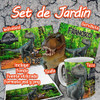 Plantilla/diseño Sublimacion Set Jardin Jurasic Park/world 0