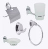 Set Accesorios Baño 5 Piezas Etna Daccord Esfumado Cromo 1